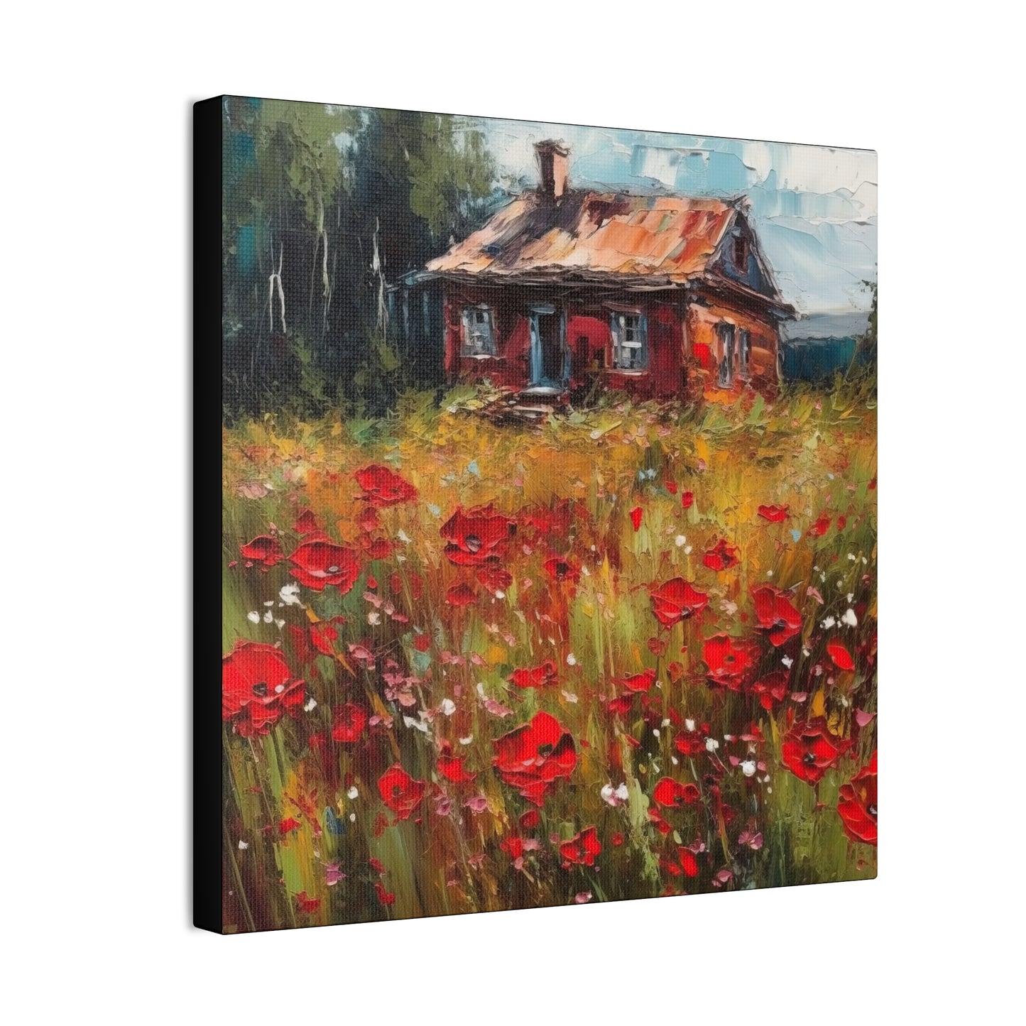 Red House Dreams Canvas